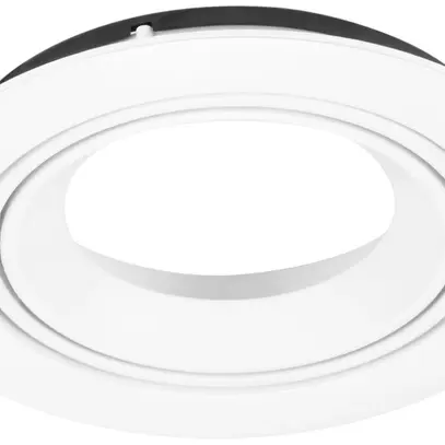 Cadre de montage LUDOSPOT 111 ROUND CARDAN, 165mmØINC, blanc 