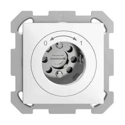 Contact pivotant ENC 0<-->1 EDIZIOdue blanc pour serrure, s.cyl. 