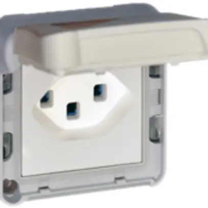 Presa PLEXO tipo 23 bianco 