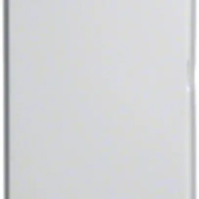 Porte gauche avec fentes Hager univers média 248×769×12mm IP3X blanc 