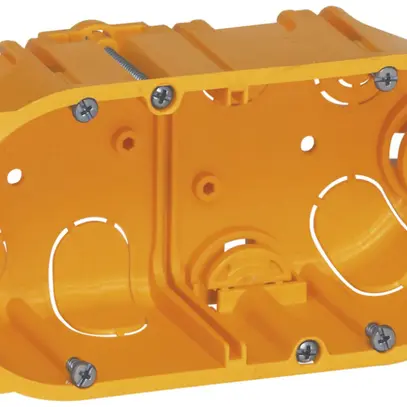 Scatola INC Batibox MOS 5 mod. giallo p=50mm per muro cavo 