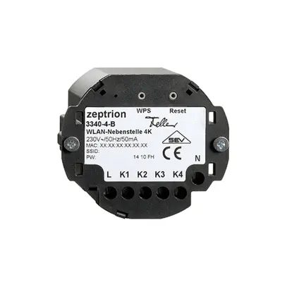 Intérieur station secondaire WLAN EDIZIOdue BSE ZEP App station 4k 