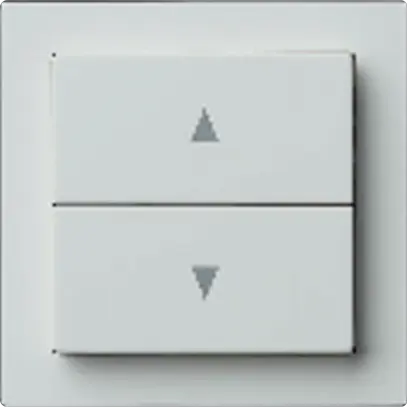 Interruttore per tapparelle kallysto grc con 2 tasti di comando grc 