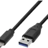 Câble USB ROLINE RM USB-A/USB-C (USB 3.2 Gen1) 5Gbit/s noir 0.5m 