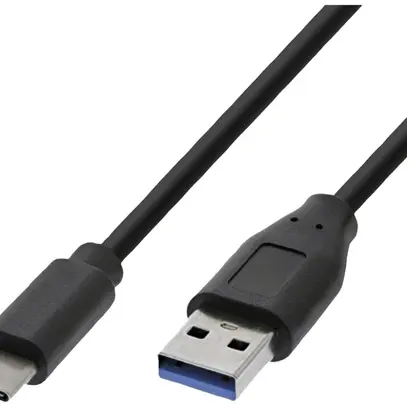 Câble USB ROLINE RM USB-A/USB-C (USB 3.2 Gen1) 5Gbit/s noir 1m 