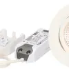 Spot LED INC LUCE Solv 8W 230V 710lm 3000K trou Ø68mm blanc 38° 