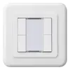 Poussoir ENC Hager basico C KNX quadruple blanc 