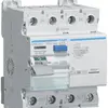 Interruttore differenziale Hager RCCB (RCD) 4P 400V 0.3A tipo B 25A 10kA 4UM 