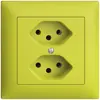 Prise ENC EDIZIOdue 2×T13 lemon 