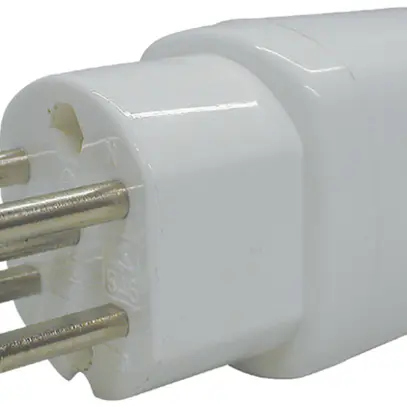 Stecker Steffen STEKO MOUNT T15 weiss 10A 250VAC 