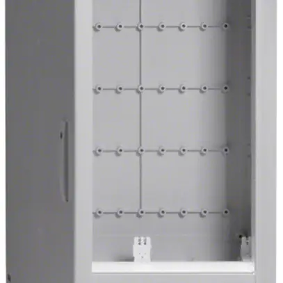 Armadio a muro Hager Univers 120 moduli 5 file 24UM SK II IP65 grigio 