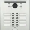 Interphone portier ENC avec vidéo Bticino 2×4 touches inox. 