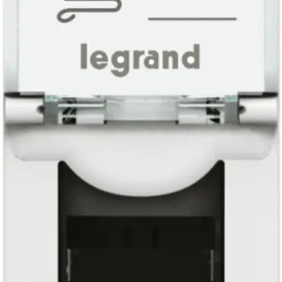 Presa INS MOS STP 1×RJ45 bianco cat.6 1mod. 