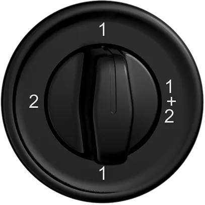 Interrupteur rotatif STANDARDdue SNAPFIX® manette commutateur série 1/1L no 