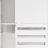 Armoire de distribution AP Legrand 4 rangées, 803×1040×105mm 