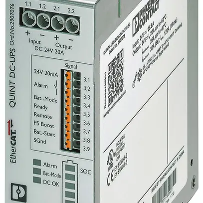 USV-Anlage PX QUINT4-UPS/24DC/24DC/20/EC EtherCAT IN 24VDC OUT 24VDC/20A 