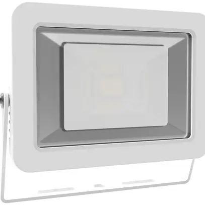 Proiettore LED ELBRO 10W, 800lm, 3000K, angolo d.rad.60°/90°, 1.5m, IP65, bianco 