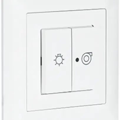 Gioco di guarnizione frontale 88×88mm bianco 