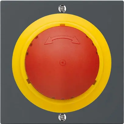 Contact pivotant kallysto ARRÊT D'URGENCE anthracite 