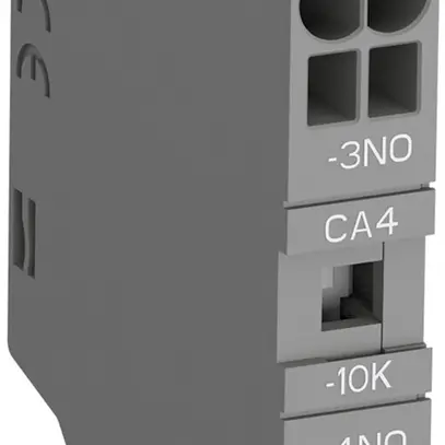Bloc de contacts auxiliaires ABB CA4-10K, 1F 4A AC-15, frontal Push-In 
