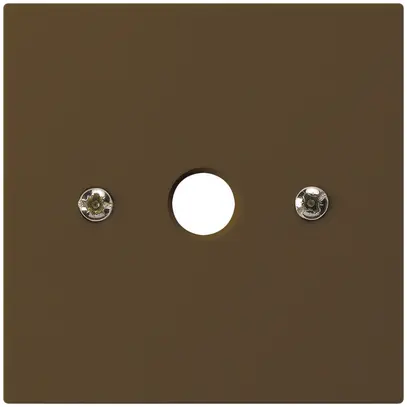 Placca frontale kallysto marrone per 60×60 per scatola di raccordo 