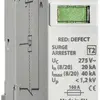 Parasurtension Finder varistor, pour systèmes de réseaux entre L-N+L-PEN 
