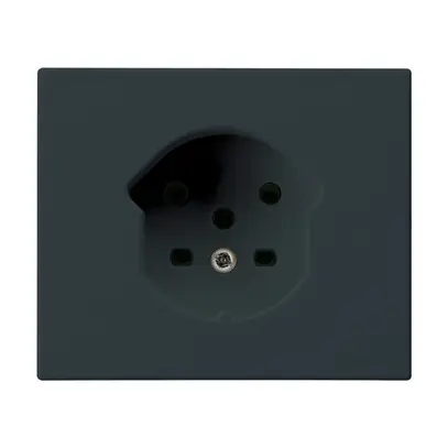 Presa FLF HA tipo 15 con morsetti a innesto con molla a scatto nero 