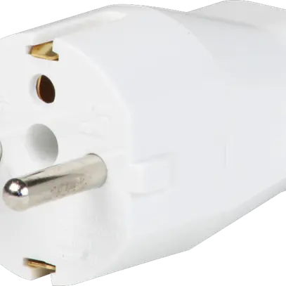 Spina d'adattazione Schuko/T23 bianco 