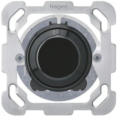 UP-Drehdimmer Nebenstelle Hager basico BM schwarz 