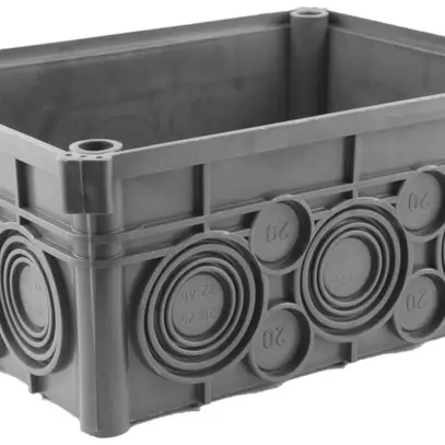 Boîte de dérivation Ammer 130×170×70mm sans couvercle gris TFC 850°C 