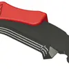 Lame de rechange KNIPEX pour couteau à dégainer 62×30×7mm 12g 