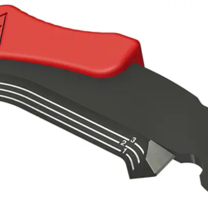 Ersatzklinge KNIPEX für Abmantelungsmesser 62×30×7mm 12g 