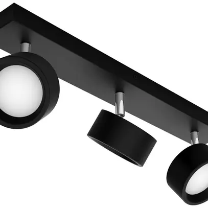 Spot LED Philips Bracia 16.5W 1650lm 2700K 110° 430×80.5mm nero 3×Spot 