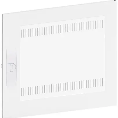 Tür rechts geschlitzt Hager UP 519×469×12mm IP3X reinweiss 