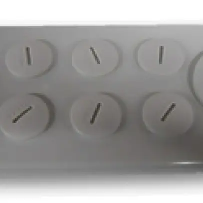 Placca passacavi per CUBO C 3×32+6×20 