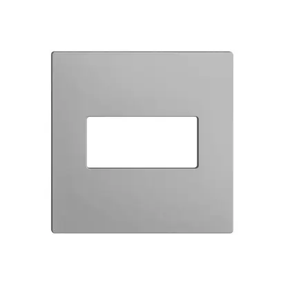 Set frontale EDIZIOdue F per rilevatore di movimento pirios 180 R eco, silver 