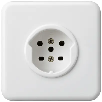 Prise ENC basico T15 blanc 