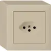 Presa AP kallysto T13 beige con protezione bambini 