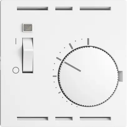 UP-Raumthermostat EDIZIOdue weiss mit Schalter 