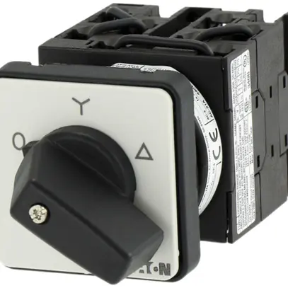 Commutateur étoile-triangle INC Eaton, T0, 20A, 8 contacts 60°, 0-Y-D, 4 unités 