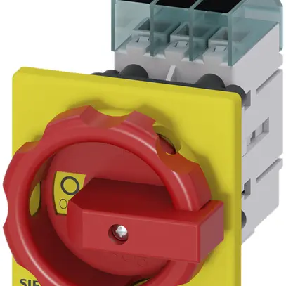 Lasttrennschalter Siemens SENTRON 3LD3 Front 16A 3L 66×66mm rt/gb 