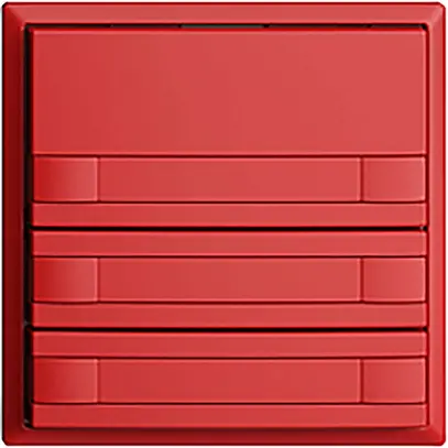 Pulsante INC KNX 6×EDIZIOdue berry RGB senza LED con inserto carta 