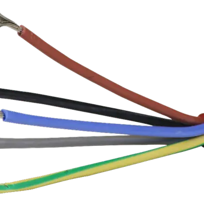 Câble silicone 5×1.5mm² 3LNPE rouge Eca Rouleau à 100m