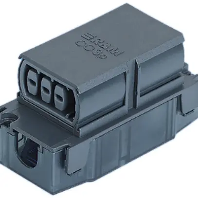 Adatta.p.cavo rotondo CO3p R&M 3×1.5…2.5mm², con 2 pri. a3p2 nero 