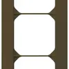 Telaio di copertura INC kallysto.trend 3×1 marrone 94×214mm 