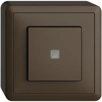 Contatto AP EDIZIOdue LED giallo ARK coffee 