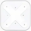 Trasmettitore RF da parete Casambi XPRESS RWBT, Bluetooth, 90×90×12mm, bianco 