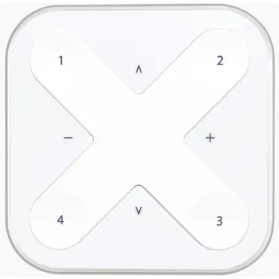 Trasmettitore RF da parete Casambi XPRESS RWBT, Bluetooth, 90×90×12mm, bianco 