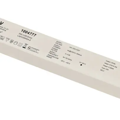 Convertisseur LED SLV LADV200W24-Z, 200W 24VDC max. 8330mA, DALI 