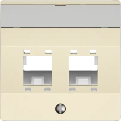 Kit de montage EDIZIO.liv SNAPFIX® pour freenet cat.5e/6 adaptateur 2× cr 